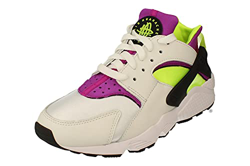 Nike Air Huarache Hombre Running Trainers DD1068 Sneakers Zapatos (UK 8.5 US 9.5 EU 43, White Neon Yellow Magenta 104) en oferta