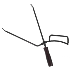 Onsinic 1pc Barbacoa Carbón Leña Duradera Barbacoa Clip Carbón Ergonómico Madera con Chimenea Tonto Abrazadera Carbón características