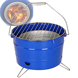 Detalles de la oferta de Brasero Exterior, Barbacoa Parrilla Portatil con Manejar para Jardín, Terraza, Camping, Multifunción Pozo de Fuego para BBQ Cocinando Calefacción, Dis Brasero Exterior, Barbacoa Parrilla Portatil con Manejar para Jardín, Terraza, Camping, Multifunción Pozo de Fuego para BBQ Cocinando Calefacción, Dis en oferta