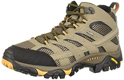 Merrell Moab 2 Mid Gtx - Botas de senderismo para hombre, marrón (Walnut), 10.5 Wide