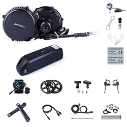 BAFANG Ebike BBS02B 48V 750W Kit de Conversión de Bicicleta de montaña con Motor Central Bicicleta con Batería de 48V 11.6/13/17.5/18Ah Hailong, Bater precio