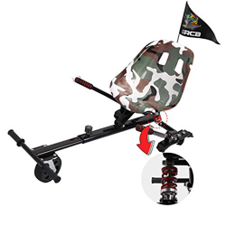 GeekMe Hoverkart, Hoverboard Asiento, Off-Road Hoverkart, Hoverkart con absorción de Impactos, Hoverkart se Adapta a Hoverboard de 6.5.8.5.10 Pulgadas en oferta