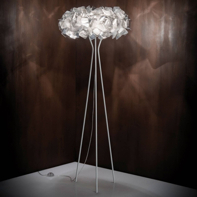 Slamp Clizia lámpara de pie trípode, fumé