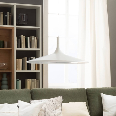 Schöner Wohnen Slim lámpara colgante LED, blanco