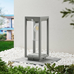 Lindby Abilum baliza, gris plata, 35 cm características