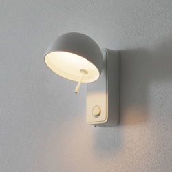 Bover Beddy A/01 aplique LED gira blanco/blanco características
