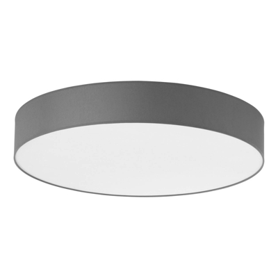 Plafón Rondo, gris Ø 80 cm