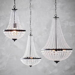 Lámpara de araña Gränsö, negro, IP20, Ø 30 cm en oferta