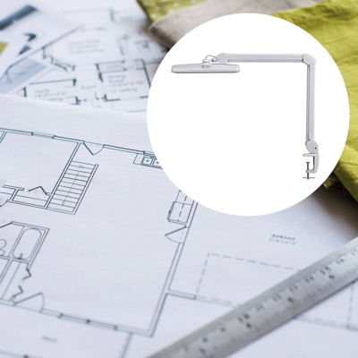 Lámpara LED de trabajo MAULintro, base de pinza