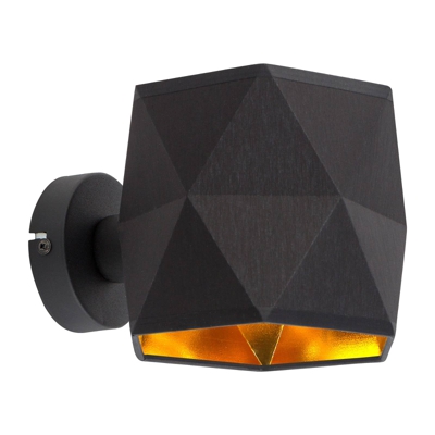 Aplique Siro, negro/oro