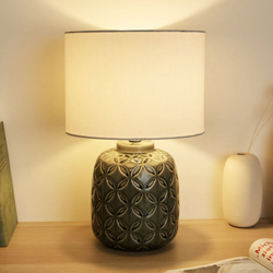 Pauleen Glowing Bloom lámpara de mesa, blanco/gris características