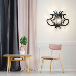 Slamp Medusa lámpara de pared diseño, negro precio