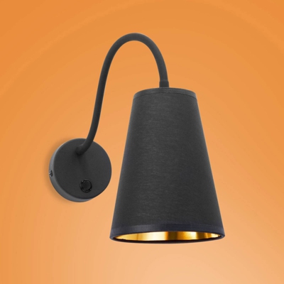 Aplique Wire, negro/oro