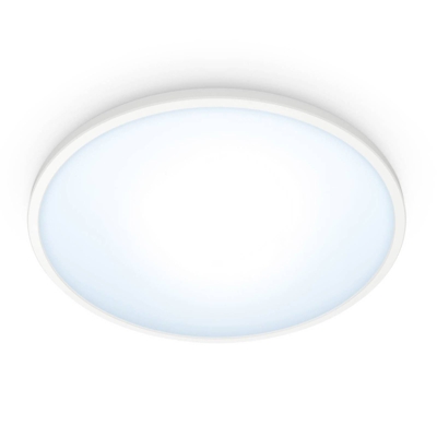 WiZ Super Slim plafón LED, 16W, blanco