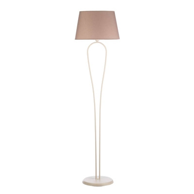 Lámpara de pie Zen, pantalla beige, altura 175 cm