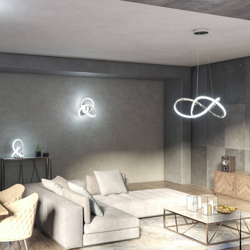 Aplique LED Abro regulable en 3 niveles características