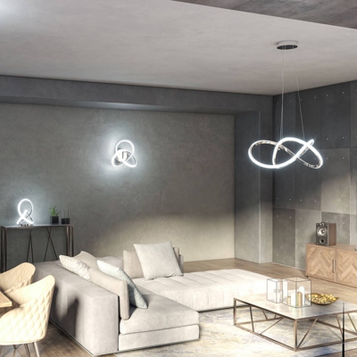 Aplique LED Abro regulable en 3 niveles