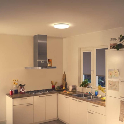 WiZ Adria plafón LED, 17 W, blanco cálido