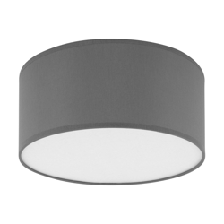 Plafón Rondo, gris Ø 45 cm características