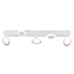 Foco de techo LED Meriza, 3 luces blanco en oferta
