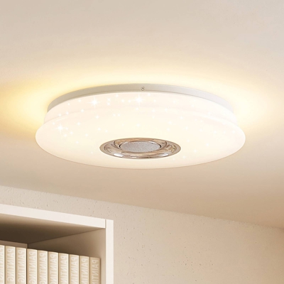 Lindby Elpida plafón LED con altavoz
