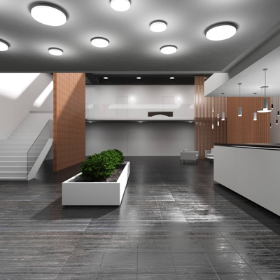 Plafón LED WL220 redondo plástico 15W Ø22cm