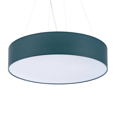 Lámpara colgante Rondo, Ø 60 cm, azul