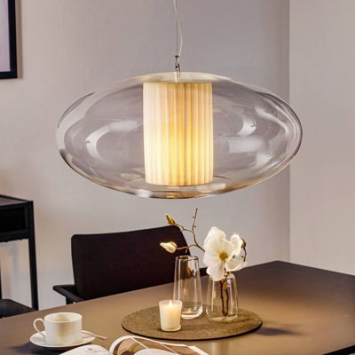 Modo Luce Ellisse lámpara colgante Ø60 cm beige