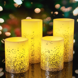 Pauleen Golden Glitter Candle vela LED set 2 ud en oferta