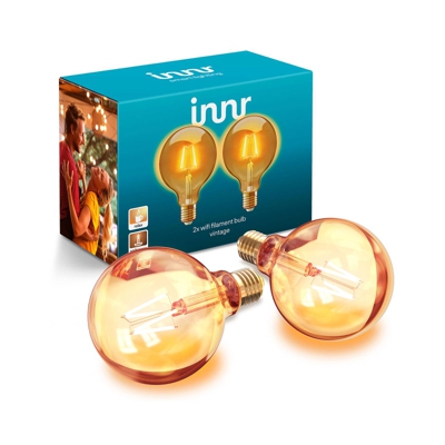 Innr bombilla LED WiFi Globo E27 4,5W 822 350lm, 2