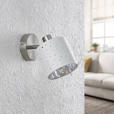 Lindby Darima foco, 1 luz, blanco
