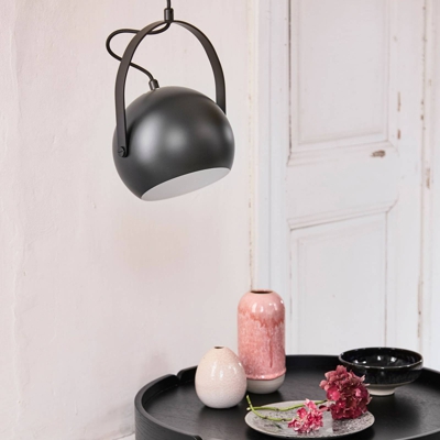 FRANDSEN Ball W. Handle colgante Ø 25cm negro mate