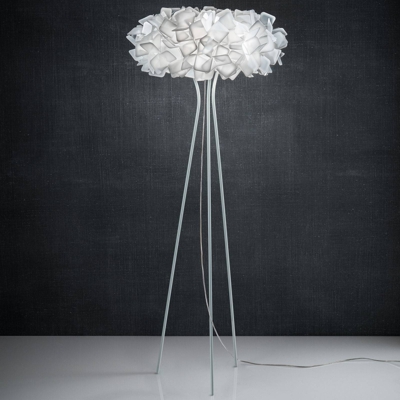 Slamp Clizia lámpara de pie trípode, blanco