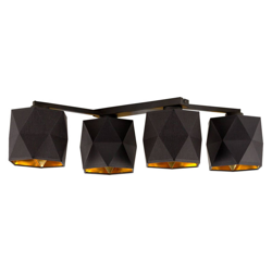 Plafón Siro, 4 luces, longitud de 75cm precio