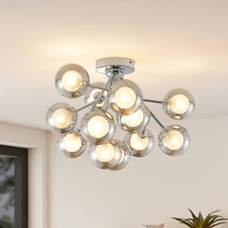 Lindby Kankou plafón, 12 luces características