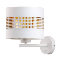 Aplique Tago, blanco/oro precio