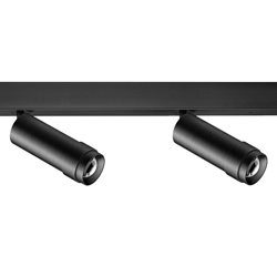 Ribag Vertigo foco de techo 2 luces 3.000K negro precio