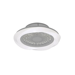 Ventilador de techo LED Boreal, plata precio