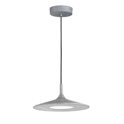 Schöner Wohnen Slim colgante LED, color hormigón en oferta