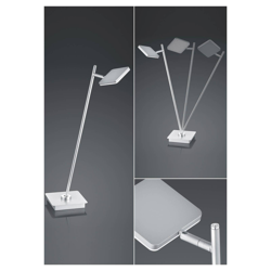 B-Leuchten Tim lámpara de mesa LED CCT gris claro características