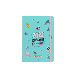 Mr. Wonderful Agenda clásica pequeña 2022 Diaria - ¡Qué ganas de vivirte!, Multicolor, WOA11309ES en oferta