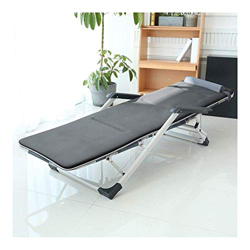 KAUTO Tumbona reclinable Silla Ajustable Muebles de jardín al Aire Libre Cama Plegable para Piscina de Playa Patio al Aire Libre Pies de Camping Acero precio