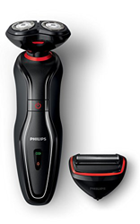 Philips Click & Style S728/17 Rotation Shaver Negro, Rojo - Afeitadora (Rotation Shaver, 2 año(s), Negro, Rojo, Batería, Ión de Litio, 1 h) características