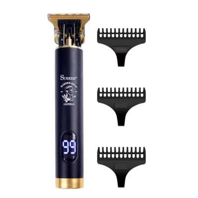 Maquina Cortar Pelo Profesional - Cortapelos Hombre Maquinilla Cortar Pelo Profesional - Recortadora de Barba Hombre Electrónica Recargable por USB pa