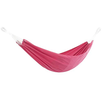 Vivere BZPOLY16 Hamaca brasileña de poliéster Doble, Color Rosa, Hot Pink