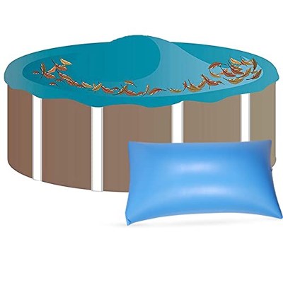 HIAME Cojín de aire para piscina, cojín de aire inflable para el suelo superior de la piscina, cojín de aire hinchable ultra grueso y muy duradero par