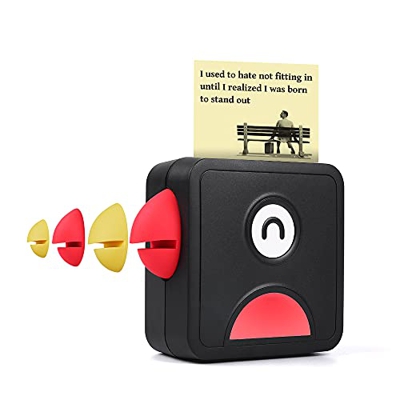 Impresora de Pegatinas térmicas - Mini Impresora inalámbrica para Imprimir Pegatinas,Imágenes,Notas,Listas,Compatible con iOS, teléfono Andriod