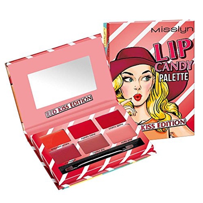 misslyn Lip Candy palé nº 1 Red Kiss Edition, 13.34 g