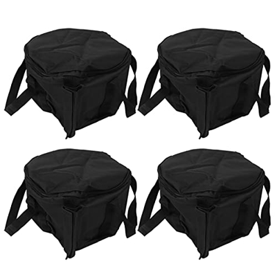 CHENQIAN Base de sombrilla - 4PCS Bolsa de Peso de la Base de la sombrilla para el Sol Carpa a Prueba de Viento Bolsa de Arena Fija para Suministros a