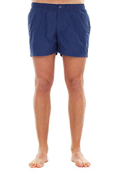Sundek Boardshort corto de nailon, con red interna y arcoíris y logotipo traseros. navy S características
